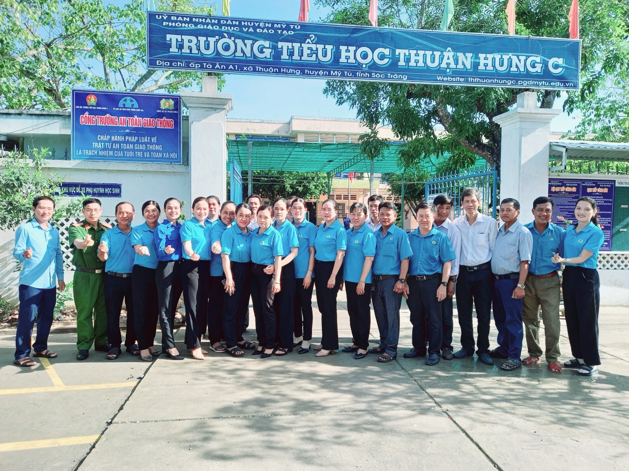 LỄ RA MẮT CỔNG TRƯỜNG AN TOÀN GIAO THÔNG